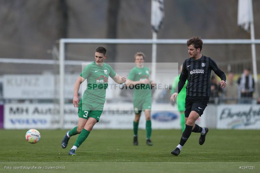 Sportgelände, Karlburg, 09.03.2024, sport, action, BFV, Fussball, März 2024, Landesliga Nordwest, TSV; HAI, SV Alemannia Haibach, TSV Karlburg - Bild-ID: 2397251 Sportgelände, Karlburg, 09.03.2024, sport, action, BFV, Fussball, März 2024, Landesliga Nordwest, TSV; HAI, SV Alemannia Haibach, TSV Karlburg - Bild-ID: 2397251