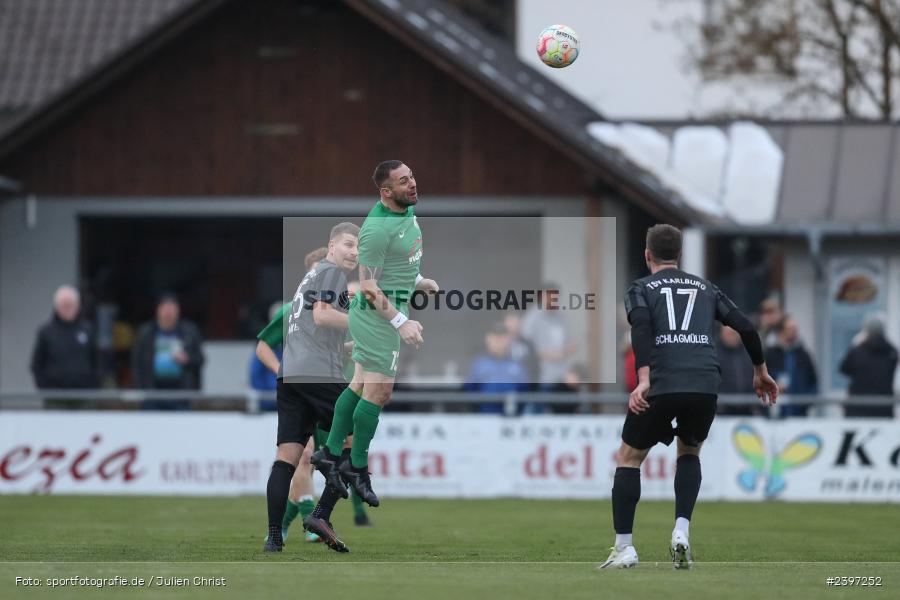 Sportgelände, Karlburg, 09.03.2024, sport, action, BFV, Fussball, März 2024, Landesliga Nordwest, TSV; HAI, SV Alemannia Haibach, TSV Karlburg - Bild-ID: 2397252 Sportgelände, Karlburg, 09.03.2024, sport, action, BFV, Fussball, März 2024, Landesliga Nordwest, TSV; HAI, SV Alemannia Haibach, TSV Karlburg - Bild-ID: 2397252
