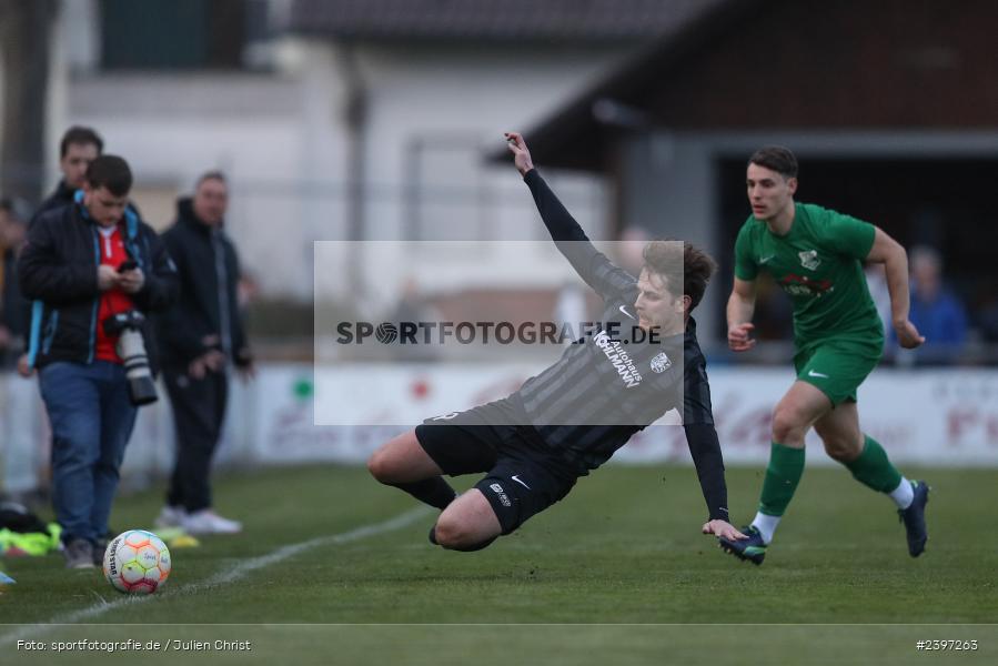 Sportgelände, Karlburg, 09.03.2024, sport, action, BFV, Fussball, März 2024, Landesliga Nordwest, TSV; HAI, SV Alemannia Haibach, TSV Karlburg - Bild-ID: 2397263