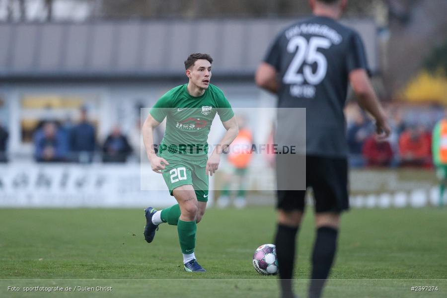 Sportgelände, Karlburg, 09.03.2024, sport, action, BFV, Fussball, März 2024, Landesliga Nordwest, TSV; HAI, SV Alemannia Haibach, TSV Karlburg - Bild-ID: 2397274