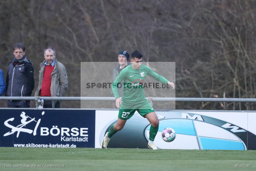 Sportgelände, Karlburg, 09.03.2024, sport, action, BFV, Fussball, März 2024, Landesliga Nordwest, TSV; HAI, SV Alemannia Haibach, TSV Karlburg - Bild-ID: 2397287 Sportgelände, Karlburg, 09.03.2024, sport, action, BFV, Fussball, März 2024, Landesliga Nordwest, TSV; HAI, SV Alemannia Haibach, TSV Karlburg - Bild-ID: 2397287