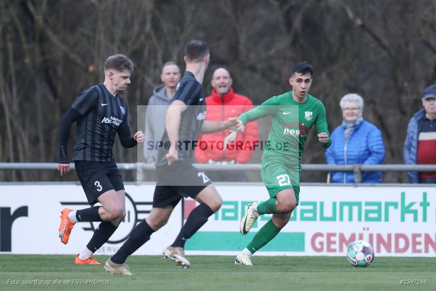 Sportgelände, Karlburg, 09.03.2024, sport, action, BFV, Fussball, März 2024, Landesliga Nordwest, TSV; HAI, SV Alemannia Haibach, TSV Karlburg - Bild-ID: 2397288 Sportgelände, Karlburg, 09.03.2024, sport, action, BFV, Fussball, März 2024, Landesliga Nordwest, TSV; HAI, SV Alemannia Haibach, TSV Karlburg - Bild-ID: 2397288