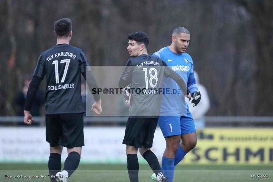 Sportgelände, Karlburg, 09.03.2024, sport, action, BFV, Fussball, März 2024, Landesliga Nordwest, TSV; HAI, SV Alemannia Haibach, TSV Karlburg - Bild-ID: 2397292 Sportgelände, Karlburg, 09.03.2024, sport, action, BFV, Fussball, März 2024, Landesliga Nordwest, TSV; HAI, SV Alemannia Haibach, TSV Karlburg - Bild-ID: 2397292