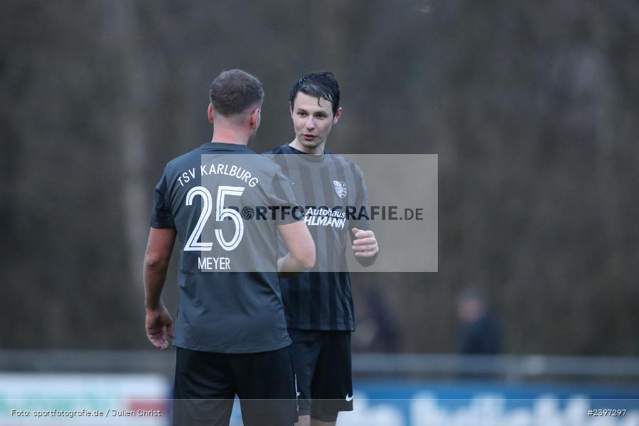Sportgelände, Karlburg, 09.03.2024, sport, action, BFV, Fussball, März 2024, Landesliga Nordwest, TSV; HAI, SV Alemannia Haibach, TSV Karlburg - Bild-ID: 2397297 Sportgelände, Karlburg, 09.03.2024, sport, action, BFV, Fussball, März 2024, Landesliga Nordwest, TSV; HAI, SV Alemannia Haibach, TSV Karlburg - Bild-ID: 2397297