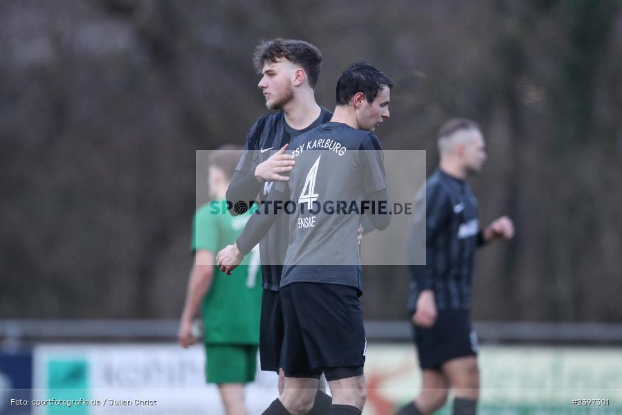 Sportgelände, Karlburg, 09.03.2024, sport, action, BFV, Fussball, März 2024, Landesliga Nordwest, TSV; HAI, SV Alemannia Haibach, TSV Karlburg - Bild-ID: 2397301 Sportgelände, Karlburg, 09.03.2024, sport, action, BFV, Fussball, März 2024, Landesliga Nordwest, TSV; HAI, SV Alemannia Haibach, TSV Karlburg - Bild-ID: 2397301
