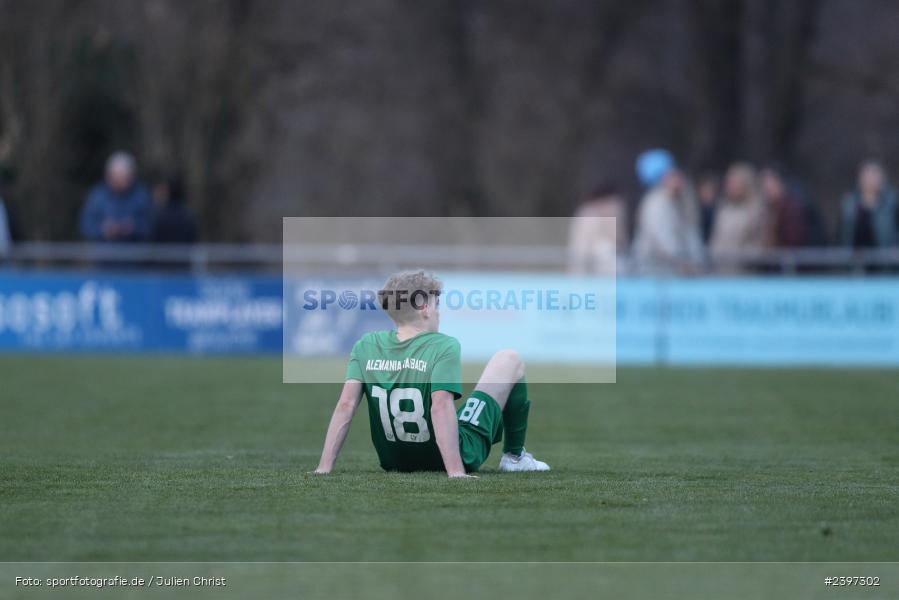 Sportgelände, Karlburg, 09.03.2024, sport, action, BFV, Fussball, März 2024, Landesliga Nordwest, TSV; HAI, SV Alemannia Haibach, TSV Karlburg - Bild-ID: 2397302 Sportgelände, Karlburg, 09.03.2024, sport, action, BFV, Fussball, März 2024, Landesliga Nordwest, TSV; HAI, SV Alemannia Haibach, TSV Karlburg - Bild-ID: 2397302