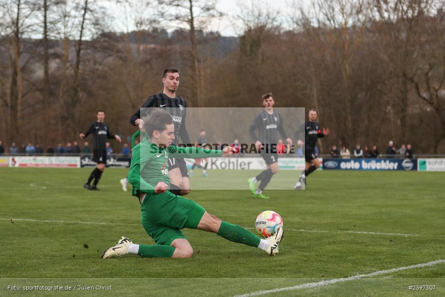 Sportgelände, Karlburg, 09.03.2024, sport, action, BFV, Fussball, März 2024, Landesliga Nordwest, TSV; HAI, SV Alemannia Haibach, TSV Karlburg - Bild-ID: 2397307