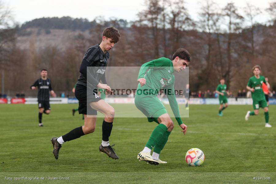 Sportgelände, Karlburg, 09.03.2024, sport, action, BFV, Fussball, März 2024, Landesliga Nordwest, TSV; HAI, SV Alemannia Haibach, TSV Karlburg - Bild-ID: 2397308