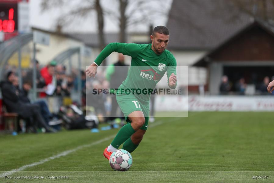 Sportgelände, Karlburg, 09.03.2024, sport, action, BFV, Fussball, März 2024, Landesliga Nordwest, TSV; HAI, SV Alemannia Haibach, TSV Karlburg - Bild-ID: 2397317 Sportgelände, Karlburg, 09.03.2024, sport, action, BFV, Fussball, März 2024, Landesliga Nordwest, TSV; HAI, SV Alemannia Haibach, TSV Karlburg - Bild-ID: 2397317
