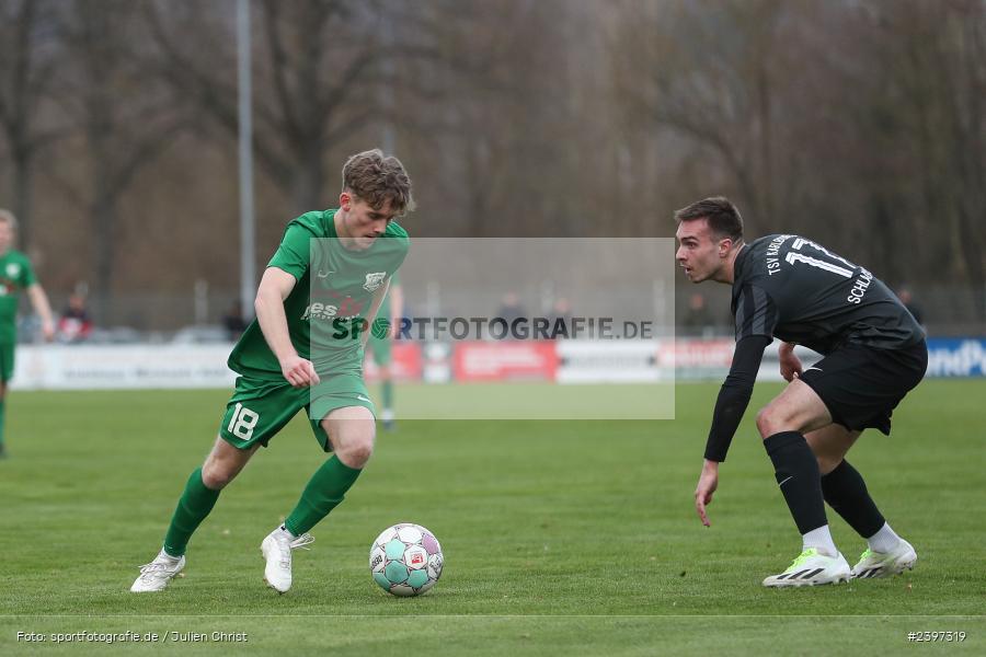 Sportgelände, Karlburg, 09.03.2024, sport, action, BFV, Fussball, März 2024, Landesliga Nordwest, TSV; HAI, SV Alemannia Haibach, TSV Karlburg - Bild-ID: 2397319 Sportgelände, Karlburg, 09.03.2024, sport, action, BFV, Fussball, März 2024, Landesliga Nordwest, TSV; HAI, SV Alemannia Haibach, TSV Karlburg - Bild-ID: 2397319