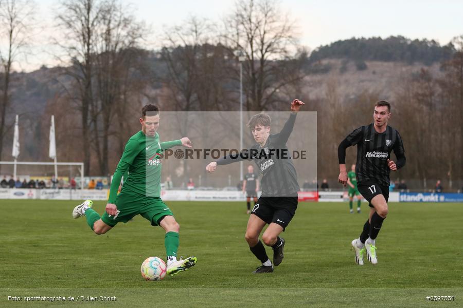 Sportgelände, Karlburg, 09.03.2024, sport, action, BFV, Fussball, März 2024, Landesliga Nordwest, TSV; HAI, SV Alemannia Haibach, TSV Karlburg - Bild-ID: 2397331