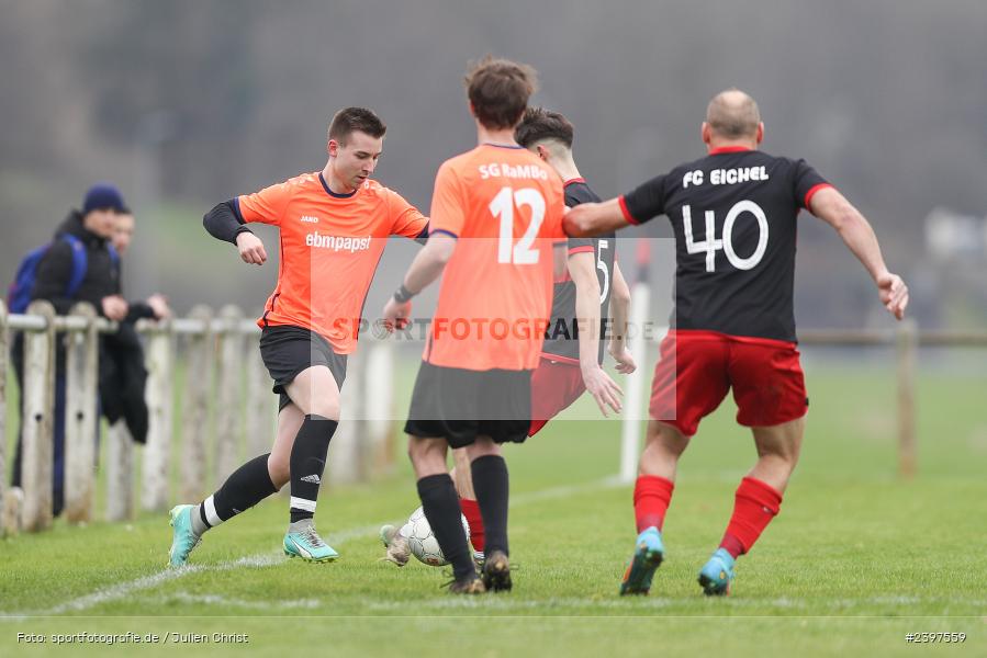 Sportgelände FC Wertheim-Eichel, Wertheim, 10.03.2024, sport, action, bfv, Fussball, März 2024, Kreisklasse B TBB, SGR, FCW, SG RaMBo 2, FC Wertheim-Eichel 2 - Bild-ID: 2397559
