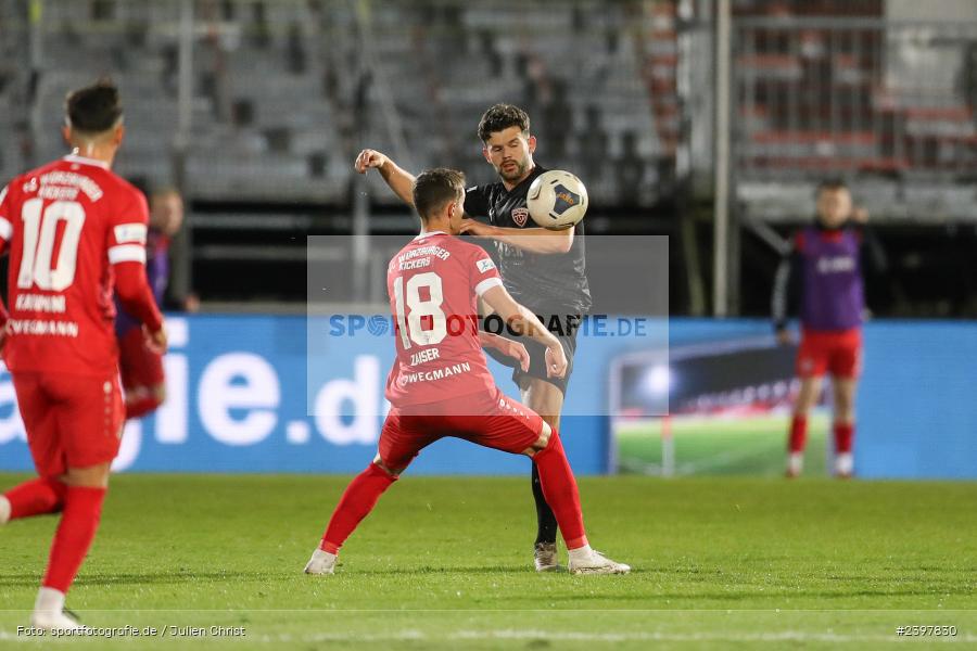sport, action, Würzburg, TSV Buchbach, TSV, Regionalliga Bayern, März 2024, Fussball, FWK, FC Würzburger Kickers, BFV, AKON Arena, 25. Spieltag, 15.03.2024 - Bild-ID: 2397830