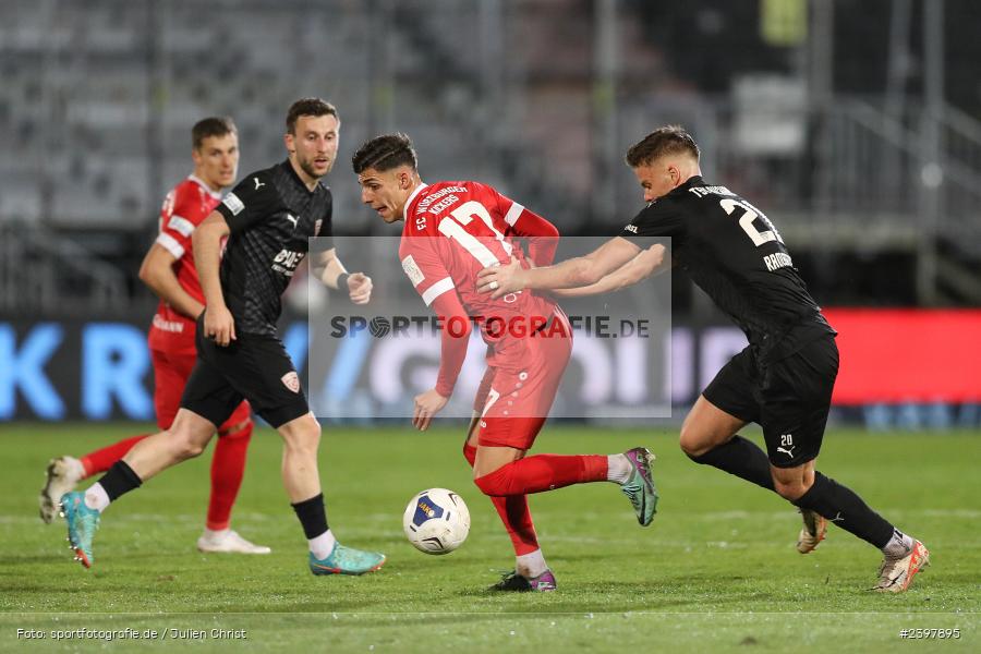 sport, action, Würzburg, TSV Buchbach, TSV, Regionalliga Bayern, März 2024, Fussball, FWK, FC Würzburger Kickers, BFV, AKON Arena, 25. Spieltag, 15.03.2024 - Bild-ID: 2397895