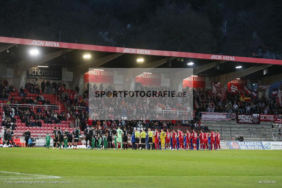 sport, action, Würzburg, TSV Buchbach, TSV, Regionalliga Bayern, März 2024, Fussball, FWK, FC Würzburger Kickers, BFV, AKON Arena, 25. Spieltag, 15.03.2024 - Bild-ID: 2398145