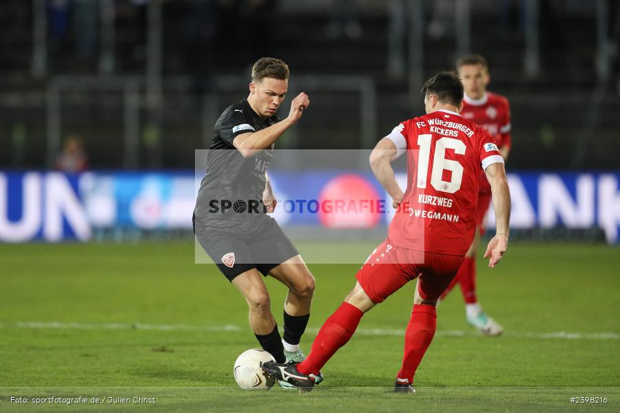 sport, action, Würzburg, TSV Buchbach, TSV, Regionalliga Bayern, März 2024, Fussball, FWK, FC Würzburger Kickers, BFV, AKON Arena, 25. Spieltag, 15.03.2024 - Bild-ID: 2398216