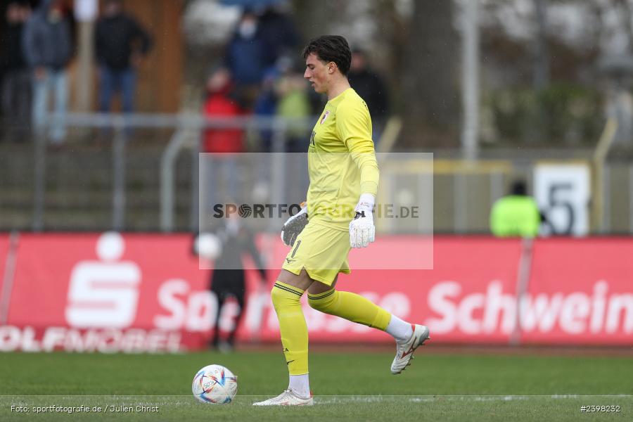 sport, action, Willy-Sachs-Stadion, Schweinfurt, Regionalliga Bayern, März 2024, Fussball, FCS, FCA, FC Augsburg II, BFV, 25. Spieltag, 16.03.2024, 1. FC Schweinfurt 1905 - Bild-ID: 2398232