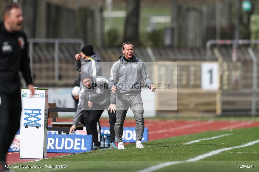 sport, action, Willy-Sachs-Stadion, Schweinfurt, Regionalliga Bayern, März 2024, Fussball, FCS, FCA, FC Augsburg II, BFV, 25. Spieltag, 16.03.2024, 1. FC Schweinfurt 1905 - Bild-ID: 2398241