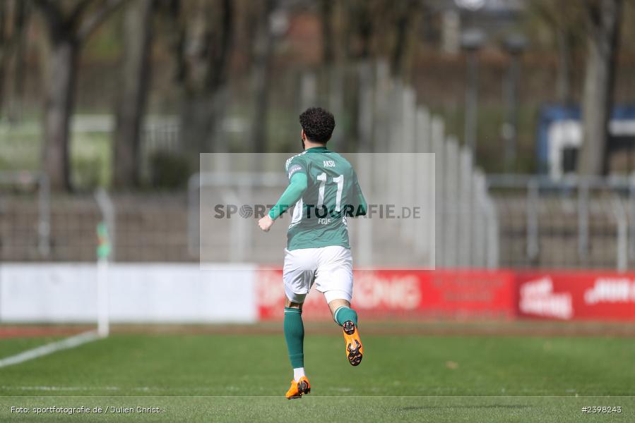 sport, action, Willy-Sachs-Stadion, Schweinfurt, Regionalliga Bayern, März 2024, Fussball, FCS, FCA, FC Augsburg II, BFV, 25. Spieltag, 16.03.2024, 1. FC Schweinfurt 1905 - Bild-ID: 2398243