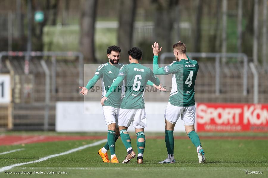 sport, action, Willy-Sachs-Stadion, Schweinfurt, Regionalliga Bayern, März 2024, Fussball, FCS, FCA, FC Augsburg II, BFV, 25. Spieltag, 16.03.2024, 1. FC Schweinfurt 1905 - Bild-ID: 2398250