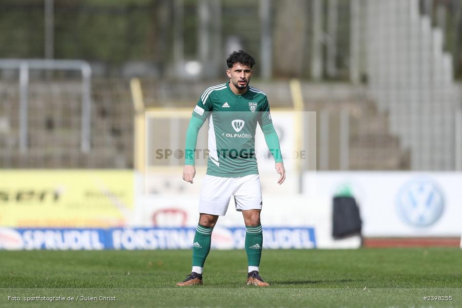 sport, action, Willy-Sachs-Stadion, Schweinfurt, Regionalliga Bayern, März 2024, Fussball, FCS, FCA, FC Augsburg II, BFV, 25. Spieltag, 16.03.2024, 1. FC Schweinfurt 1905 - Bild-ID: 2398255