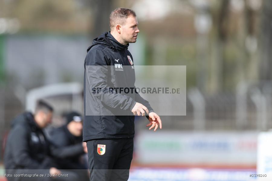 sport, action, Willy-Sachs-Stadion, Schweinfurt, Regionalliga Bayern, März 2024, Fussball, FCS, FCA, FC Augsburg II, BFV, 25. Spieltag, 16.03.2024, 1. FC Schweinfurt 1905 - Bild-ID: 2398260