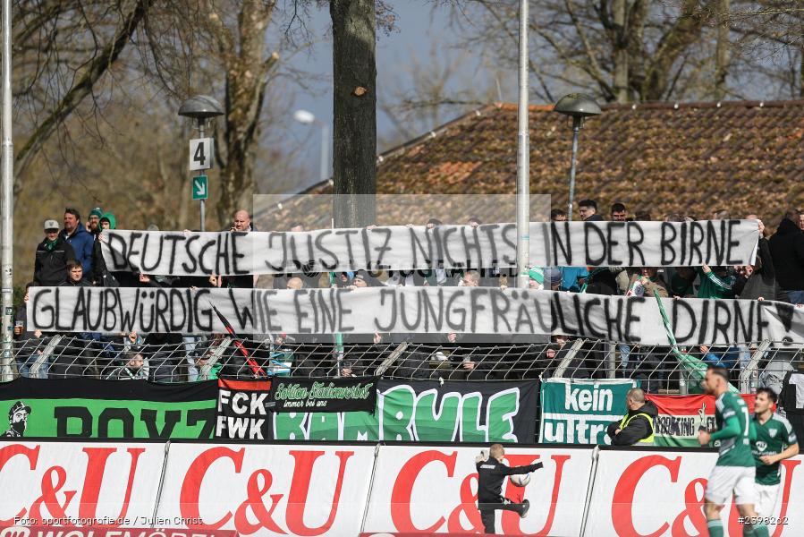 sport, action, Willy-Sachs-Stadion, Schweinfurt, Regionalliga Bayern, März 2024, Fussball, FCS, FCA, FC Augsburg II, BFV, 25. Spieltag, 16.03.2024, 1. FC Schweinfurt 1905 - Bild-ID: 2398262