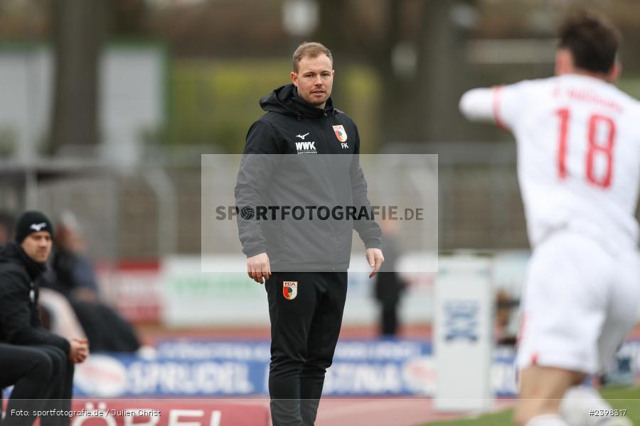 sport, action, Willy-Sachs-Stadion, Schweinfurt, Regionalliga Bayern, März 2024, Fussball, FCS, FCA, FC Augsburg II, BFV, 25. Spieltag, 16.03.2024, 1. FC Schweinfurt 1905 - Bild-ID: 2398317