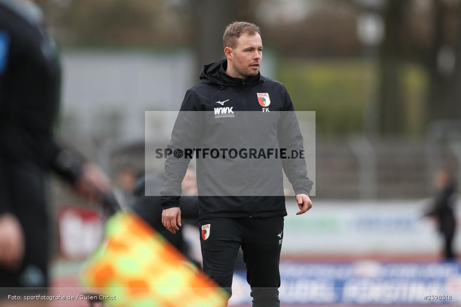 sport, action, Willy-Sachs-Stadion, Schweinfurt, Regionalliga Bayern, März 2024, Fussball, FCS, FCA, FC Augsburg II, BFV, 25. Spieltag, 16.03.2024, 1. FC Schweinfurt 1905 - Bild-ID: 2398318