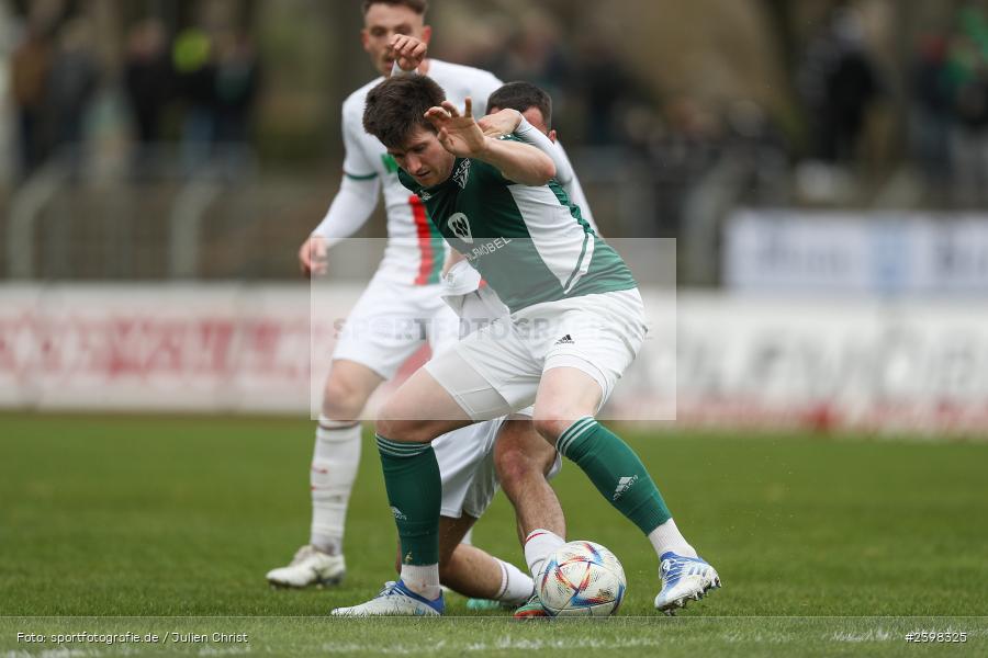 sport, action, Willy-Sachs-Stadion, Schweinfurt, Regionalliga Bayern, März 2024, Fussball, FCS, FCA, FC Augsburg II, BFV, 25. Spieltag, 16.03.2024, 1. FC Schweinfurt 1905 - Bild-ID: 2398325