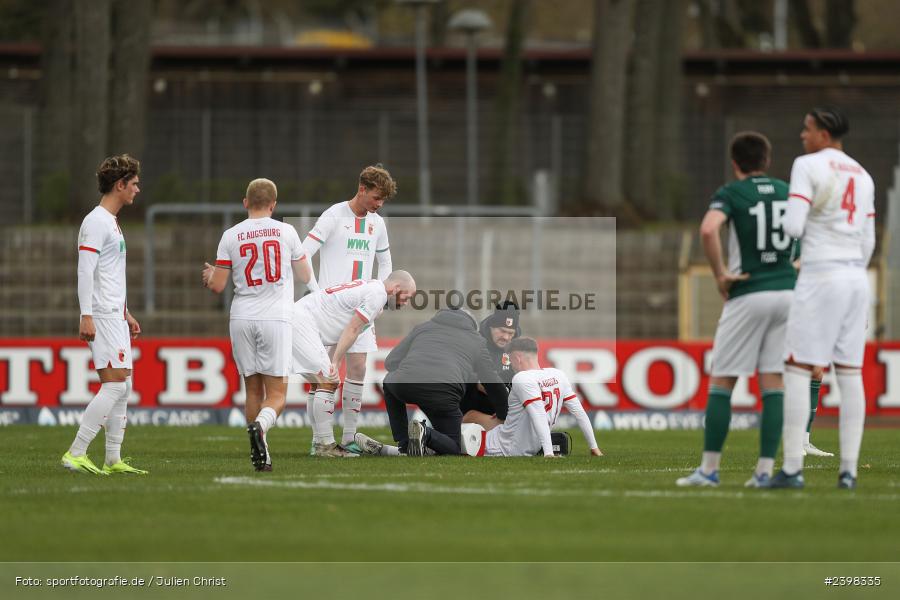 sport, action, Willy-Sachs-Stadion, Schweinfurt, Regionalliga Bayern, März 2024, Fussball, FCS, FCA, FC Augsburg II, BFV, 25. Spieltag, 16.03.2024, 1. FC Schweinfurt 1905 - Bild-ID: 2398335