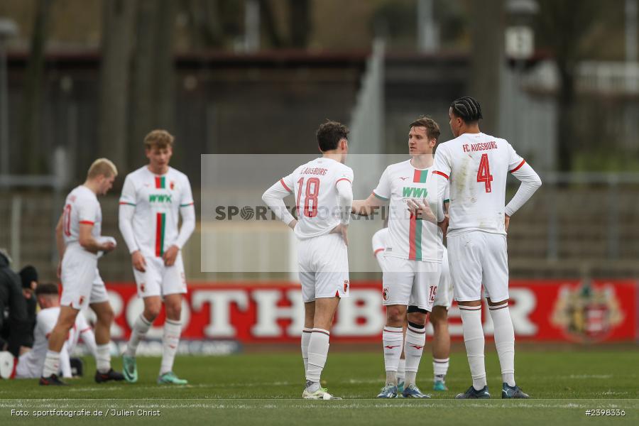 sport, action, Willy-Sachs-Stadion, Schweinfurt, Regionalliga Bayern, März 2024, Fussball, FCS, FCA, FC Augsburg II, BFV, 25. Spieltag, 16.03.2024, 1. FC Schweinfurt 1905 - Bild-ID: 2398336