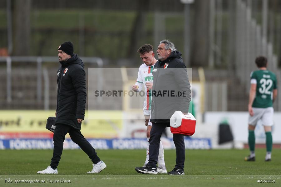 sport, action, Willy-Sachs-Stadion, Schweinfurt, Regionalliga Bayern, März 2024, Fussball, FCS, FCA, FC Augsburg II, BFV, 25. Spieltag, 16.03.2024, 1. FC Schweinfurt 1905 - Bild-ID: 2398338