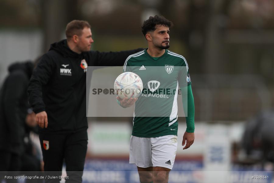 sport, action, Willy-Sachs-Stadion, Schweinfurt, Regionalliga Bayern, März 2024, Fussball, FCS, FCA, FC Augsburg II, BFV, 25. Spieltag, 16.03.2024, 1. FC Schweinfurt 1905 - Bild-ID: 2398341