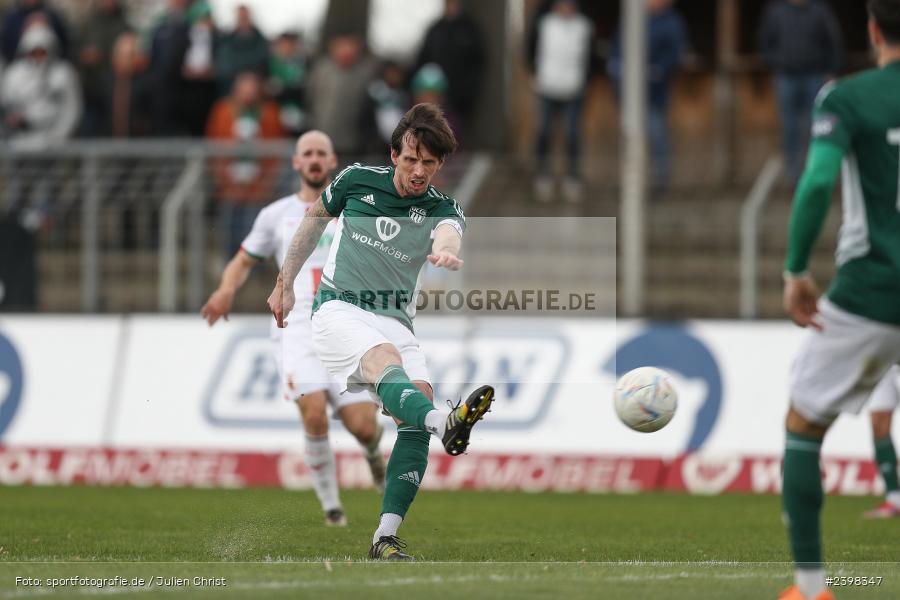 sport, action, Willy-Sachs-Stadion, Schweinfurt, Regionalliga Bayern, März 2024, Fussball, FCS, FCA, FC Augsburg II, BFV, 25. Spieltag, 16.03.2024, 1. FC Schweinfurt 1905 - Bild-ID: 2398347