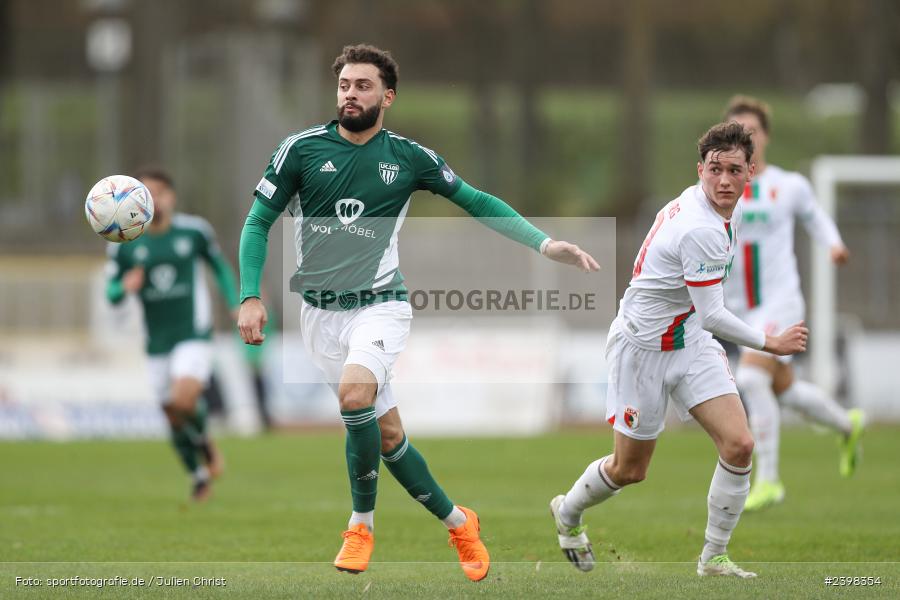 sport, action, Willy-Sachs-Stadion, Schweinfurt, Regionalliga Bayern, März 2024, Fussball, FCS, FCA, FC Augsburg II, BFV, 25. Spieltag, 16.03.2024, 1. FC Schweinfurt 1905 - Bild-ID: 2398354