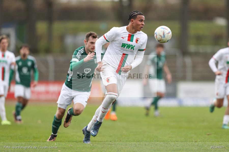 sport, action, Willy-Sachs-Stadion, Schweinfurt, Regionalliga Bayern, März 2024, Fussball, FCS, FCA, FC Augsburg II, BFV, 25. Spieltag, 16.03.2024, 1. FC Schweinfurt 1905 - Bild-ID: 2398371