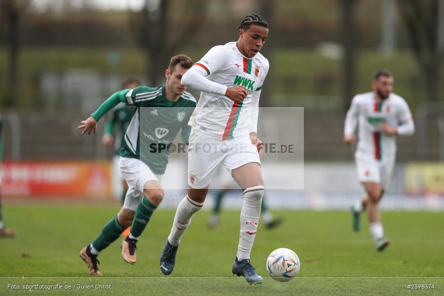 sport, action, Willy-Sachs-Stadion, Schweinfurt, Regionalliga Bayern, März 2024, Fussball, FCS, FCA, FC Augsburg II, BFV, 25. Spieltag, 16.03.2024, 1. FC Schweinfurt 1905 - Bild-ID: 2398374