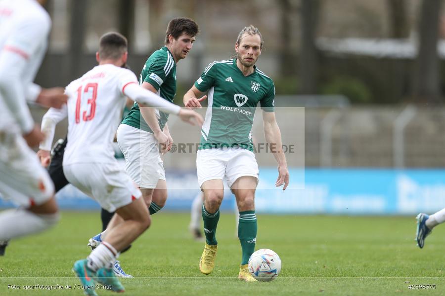 sport, action, Willy-Sachs-Stadion, Schweinfurt, Regionalliga Bayern, März 2024, Fussball, FCS, FCA, FC Augsburg II, BFV, 25. Spieltag, 16.03.2024, 1. FC Schweinfurt 1905 - Bild-ID: 2398375