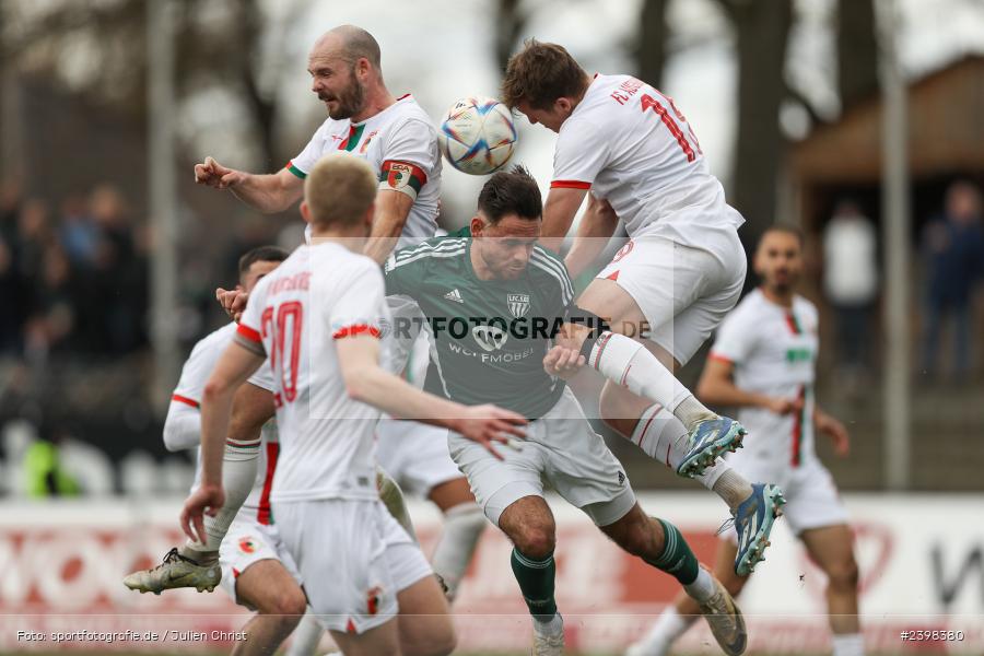 sport, action, Willy-Sachs-Stadion, Schweinfurt, Regionalliga Bayern, März 2024, Fussball, FCS, FCA, FC Augsburg II, BFV, 25. Spieltag, 16.03.2024, 1. FC Schweinfurt 1905 - Bild-ID: 2398380