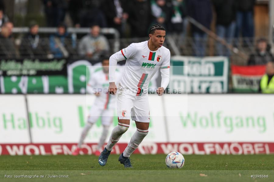 sport, action, Willy-Sachs-Stadion, Schweinfurt, Regionalliga Bayern, März 2024, Fussball, FCS, FCA, FC Augsburg II, BFV, 25. Spieltag, 16.03.2024, 1. FC Schweinfurt 1905 - Bild-ID: 2398388