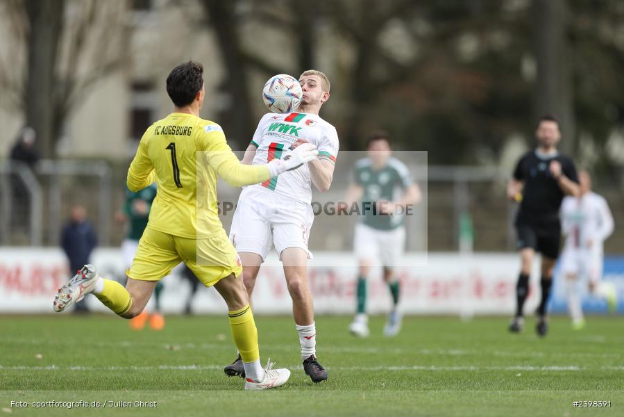 sport, action, Willy-Sachs-Stadion, Schweinfurt, Regionalliga Bayern, März 2024, Fussball, FCS, FCA, FC Augsburg II, BFV, 25. Spieltag, 16.03.2024, 1. FC Schweinfurt 1905 - Bild-ID: 2398391