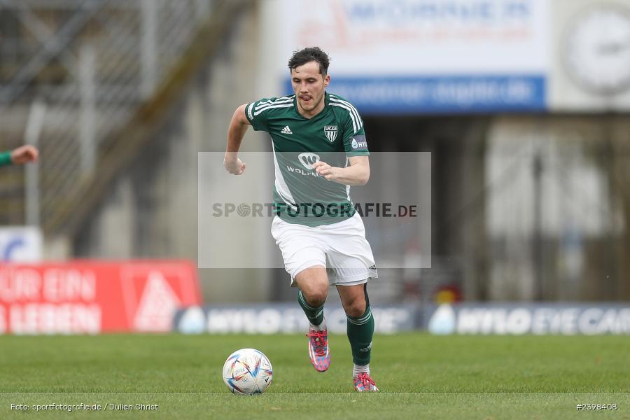 sport, action, Willy-Sachs-Stadion, Schweinfurt, Regionalliga Bayern, März 2024, Fussball, FCS, FCA, FC Augsburg II, BFV, 25. Spieltag, 16.03.2024, 1. FC Schweinfurt 1905 - Bild-ID: 2398408