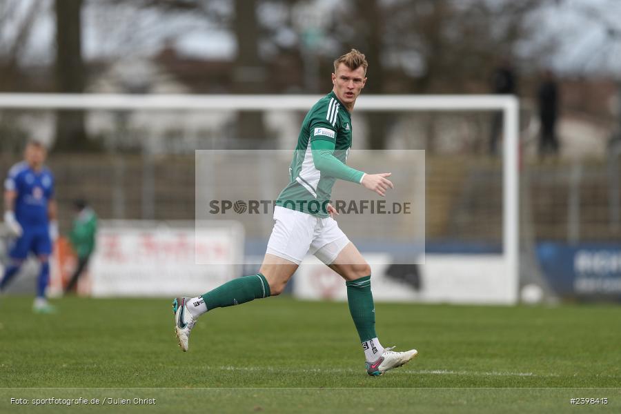 sport, action, Willy-Sachs-Stadion, Schweinfurt, Regionalliga Bayern, März 2024, Fussball, FCS, FCA, FC Augsburg II, BFV, 25. Spieltag, 16.03.2024, 1. FC Schweinfurt 1905 - Bild-ID: 2398413
