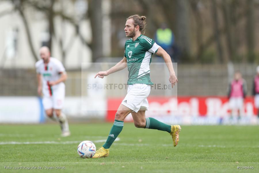 sport, action, Willy-Sachs-Stadion, Schweinfurt, Regionalliga Bayern, März 2024, Fussball, FCS, FCA, FC Augsburg II, BFV, 25. Spieltag, 16.03.2024, 1. FC Schweinfurt 1905 - Bild-ID: 2398440