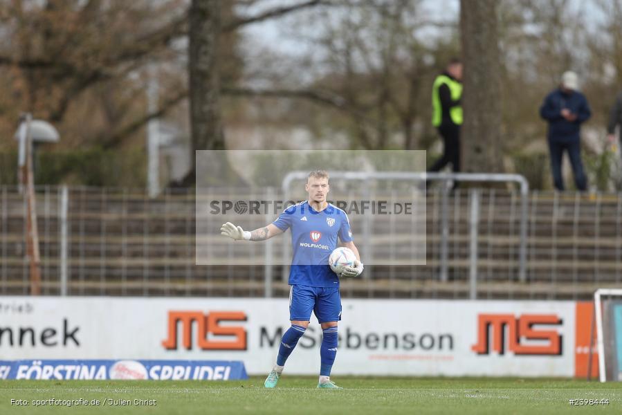 sport, action, Willy-Sachs-Stadion, Schweinfurt, Regionalliga Bayern, März 2024, Fussball, FCS, FCA, FC Augsburg II, BFV, 25. Spieltag, 16.03.2024, 1. FC Schweinfurt 1905 - Bild-ID: 2398444