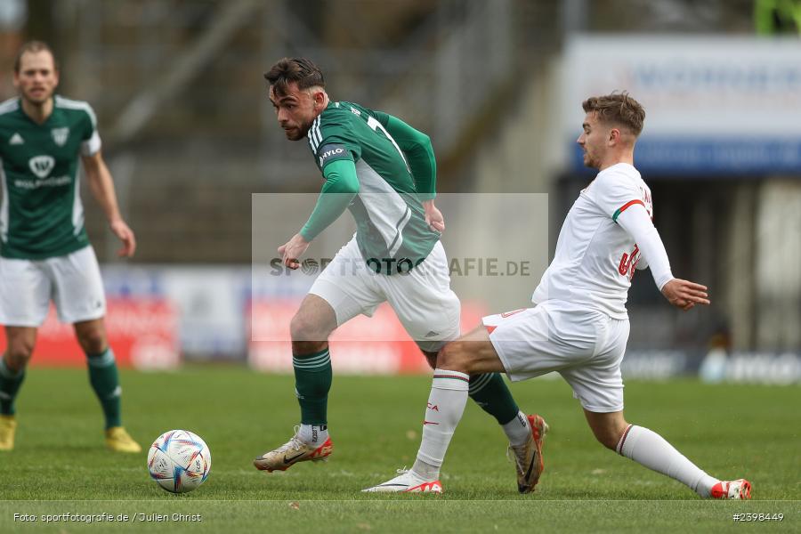 sport, action, Willy-Sachs-Stadion, Schweinfurt, Regionalliga Bayern, März 2024, Fussball, FCS, FCA, FC Augsburg II, BFV, 25. Spieltag, 16.03.2024, 1. FC Schweinfurt 1905 - Bild-ID: 2398449