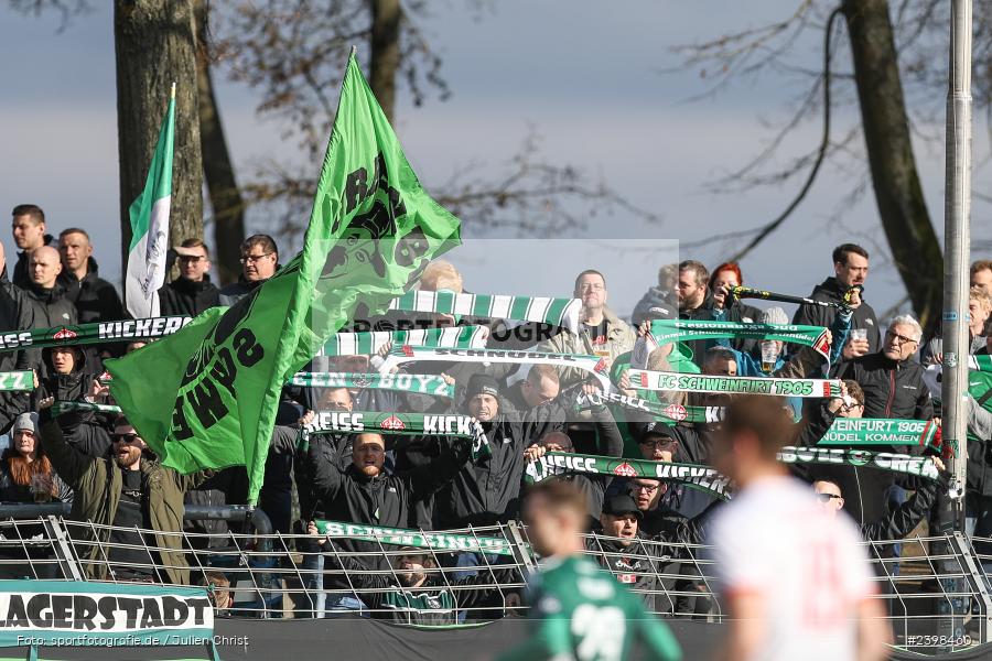 sport, action, Willy-Sachs-Stadion, Schweinfurt, Regionalliga Bayern, März 2024, Fussball, FCS, FCA, FC Augsburg II, BFV, 25. Spieltag, 16.03.2024, 1. FC Schweinfurt 1905 - Bild-ID: 2398460