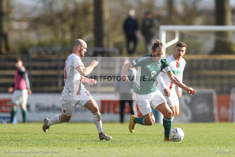 sport, action, Willy-Sachs-Stadion, Schweinfurt, Regionalliga Bayern, März 2024, Fussball, FCS, FCA, FC Augsburg II, BFV, 25. Spieltag, 16.03.2024, 1. FC Schweinfurt 1905 - Bild-ID: 2398462