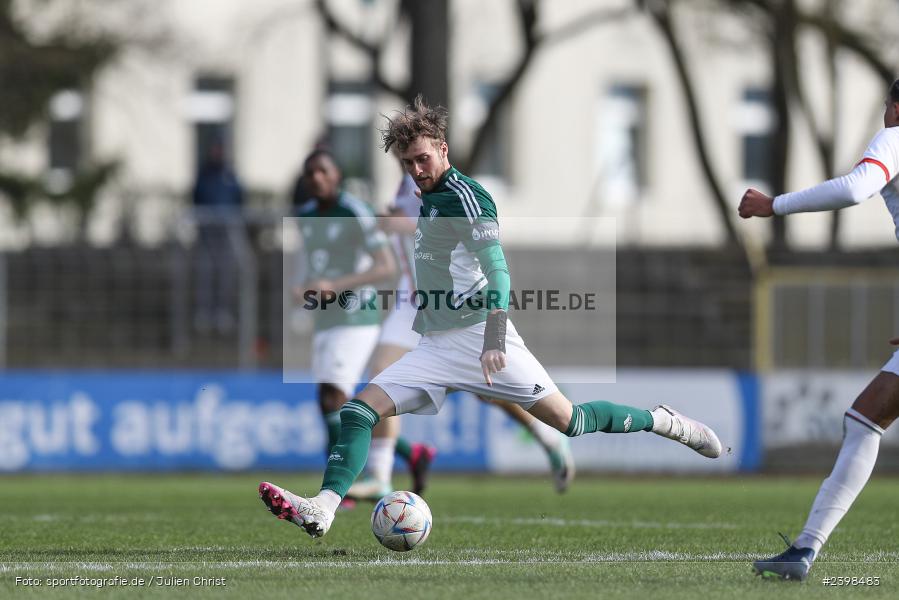 sport, action, Willy-Sachs-Stadion, Schweinfurt, Regionalliga Bayern, März 2024, Fussball, FCS, FCA, FC Augsburg II, BFV, 25. Spieltag, 16.03.2024, 1. FC Schweinfurt 1905 - Bild-ID: 2398483